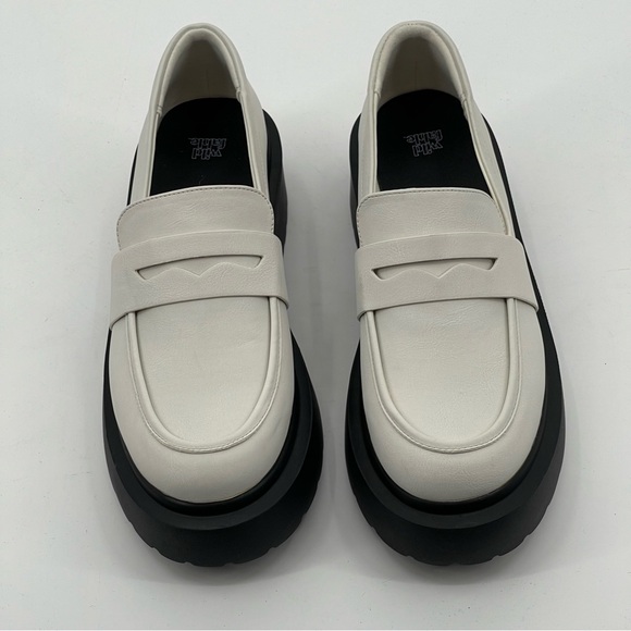 wild fable Shoes - WILD FABLE WOMENS PLATFORM SHOES, SZ 9.5, OFF WHITE , LIKE NEW, PREOWNED